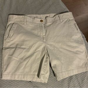 Talbots Misses Girlfriend Chino Shorts Size: 12